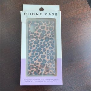 Animal print iPhone X and Xs cover new